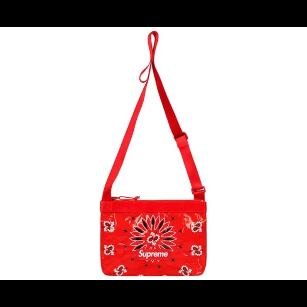 Supreme Bandana Tarp Side Bag